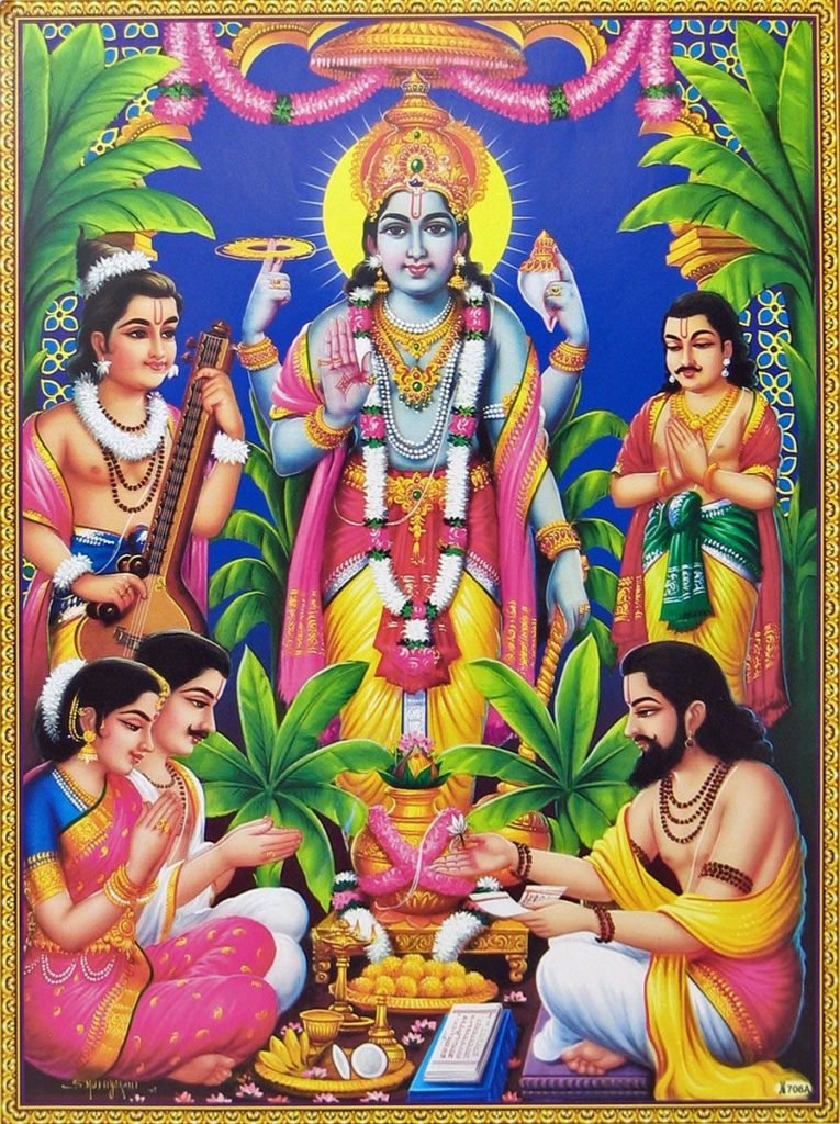 Satyanarayana Swamy 4k Wallpaper
